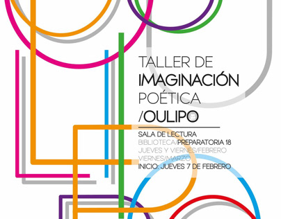 Cartel del Taller de Imaginación Poética & OULIPO