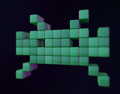 3D Space Invaders