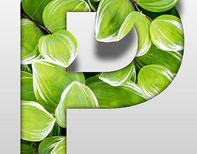 Photoshop image/letter design