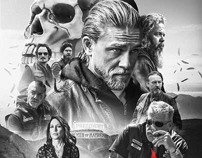 Sons of Anarchy - poster compositing