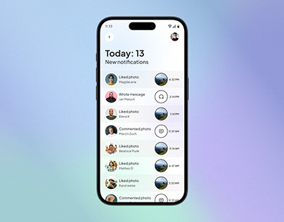 Daily Ui Challenge #55 - notification screen