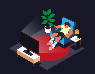 Choose your channel (isometric)
