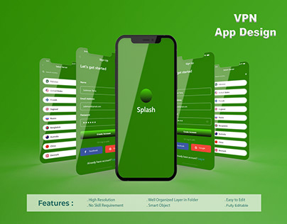 VPN App Redesigning Project