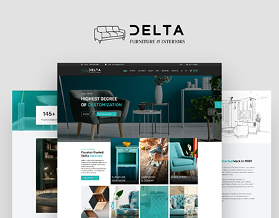 Delta Furniture Website Design