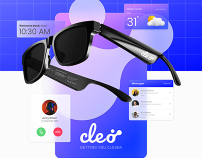 Project thumbnail - Cleo | Metaverse interface