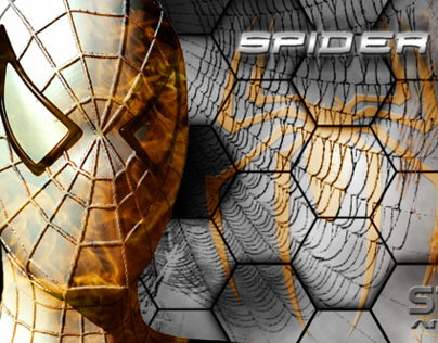 Spiderman-Blend of 3D Modeling & Graphic Designing