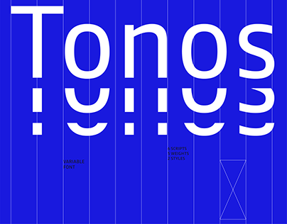 Tonos: The Multiscript Typeface for Any Interface