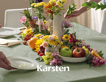 Toalha de mesa Karsten Herbare