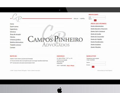 Website Campos Pinheiro