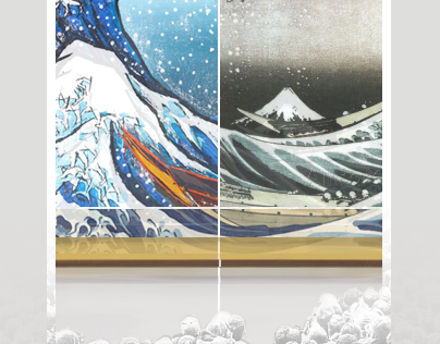The Great Wave off Kanagawa - Glorified