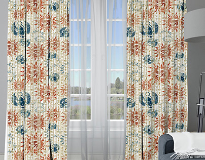 curtains pharonic design