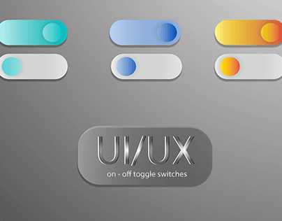 on off toggle switches ui/ux