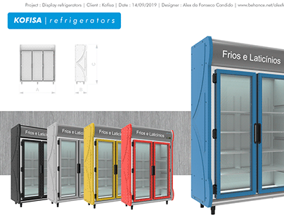 Display refrigerators