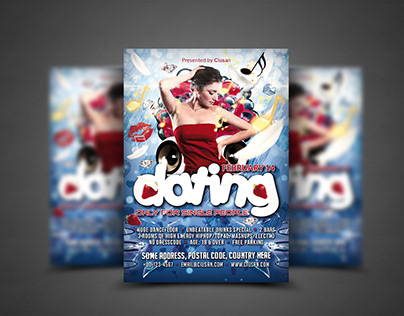 Dating Flyer Template