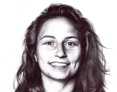 Retrato de la futbolista del VCF Femenino, Ivana Andrés