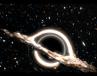 Interstellar Gargantua Black Hole by SVN Productions