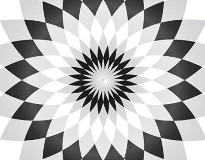 Flower Illusion Vector Free Download