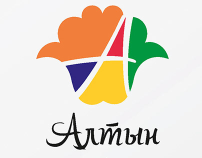Logo for the choreographic school of the studio "Altyn"