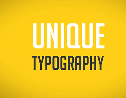 Typography video
