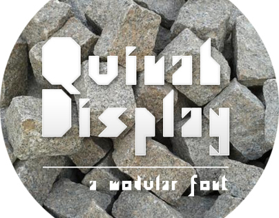Quinah Display - Fonte Modular