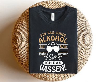 German Alkohol T-Shirt