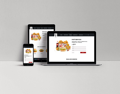 KFC.AZ Responsive Web Design