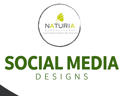 Naturia Middle East Social Media Designs