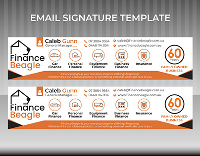 Professional Email Signature Template