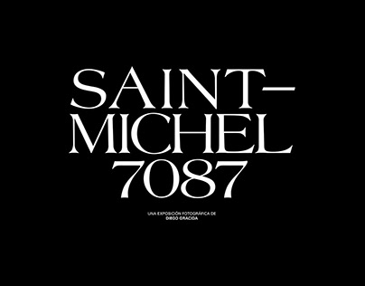 Saint-Michel 7087 — Photobook