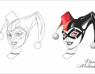 Harley Quinn Illustration