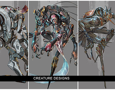 Project thumbnail - Creature Designs
