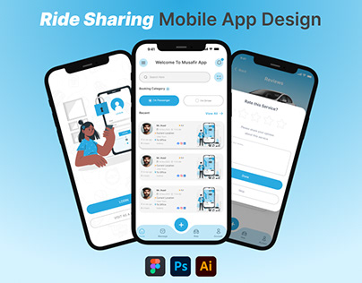 Ride Sharing App Design