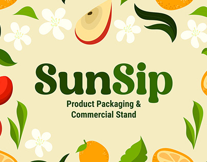 SunSip Packaging Design