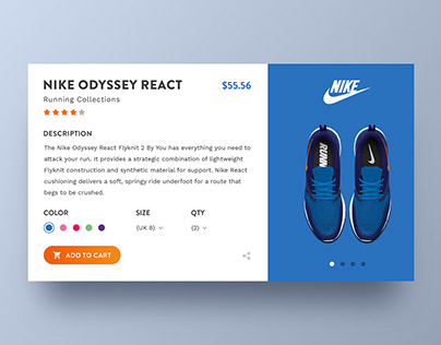 Nike Product Page Concept