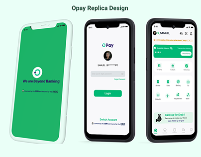 Project thumbnail - Opay Replica Design