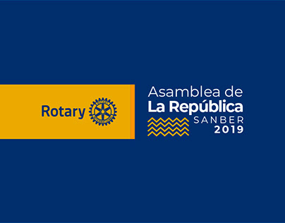 Rotary - Identidad de la Asamblea 2019 San Bernardino