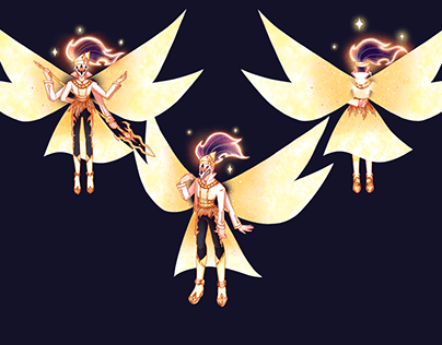 Archangel Raguel Angelic Form (Comic Project)