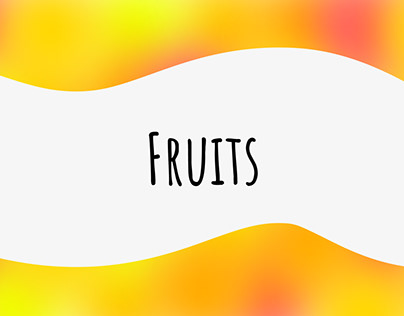 Presentation Fruits