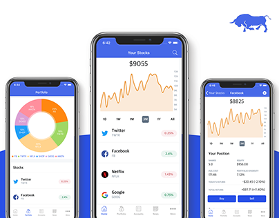 Stock Trading App Template