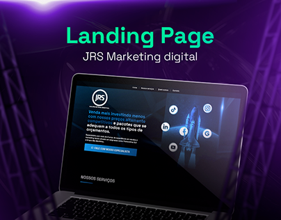 Landing Page (Página de vendas) - JRS Marketing Digital