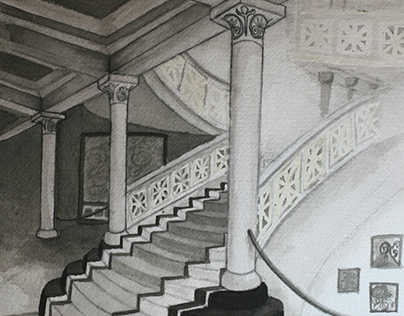 Parte baja de la Escalera, illustration