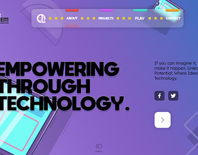 PACMAN - Technology Website