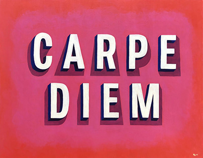 Carpe Diem | Acrylic on Wood Panel