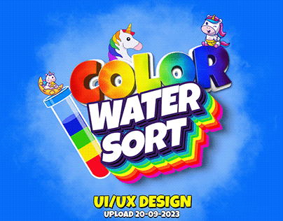 Water Sort Game UI Design