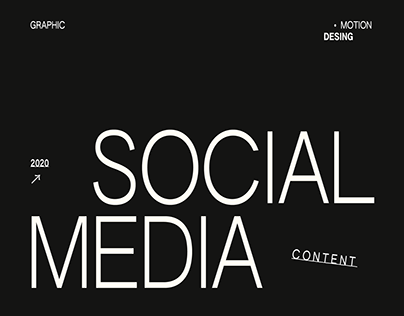 Social Media Content ⇥ 2020