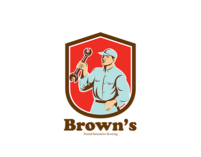 Brown's Automotive Logo