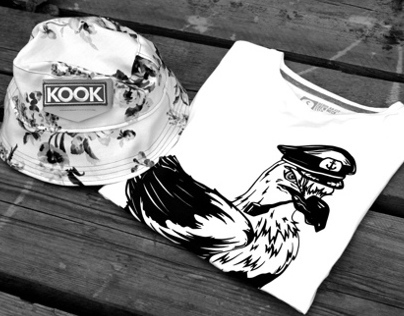 The Steven Seagull & KOOK Logo Tee
