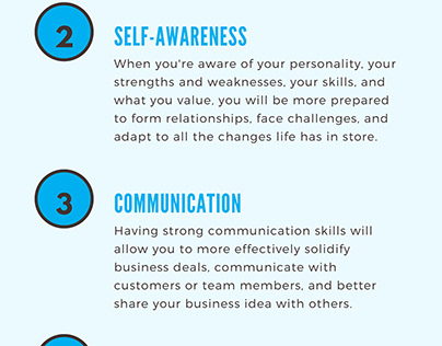 FIVE IMPORTANT LIFE SKILLS FOR NEW BUSINESS SUCCESS