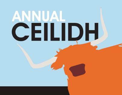 Annual Ceilidh - Promotional Material