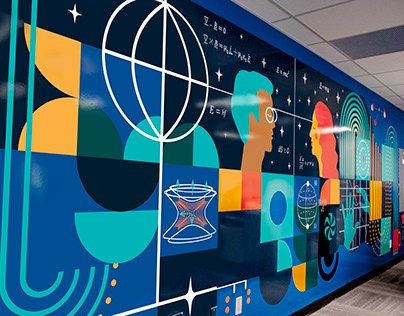 TRIUMF Physical Sciences Office Mural